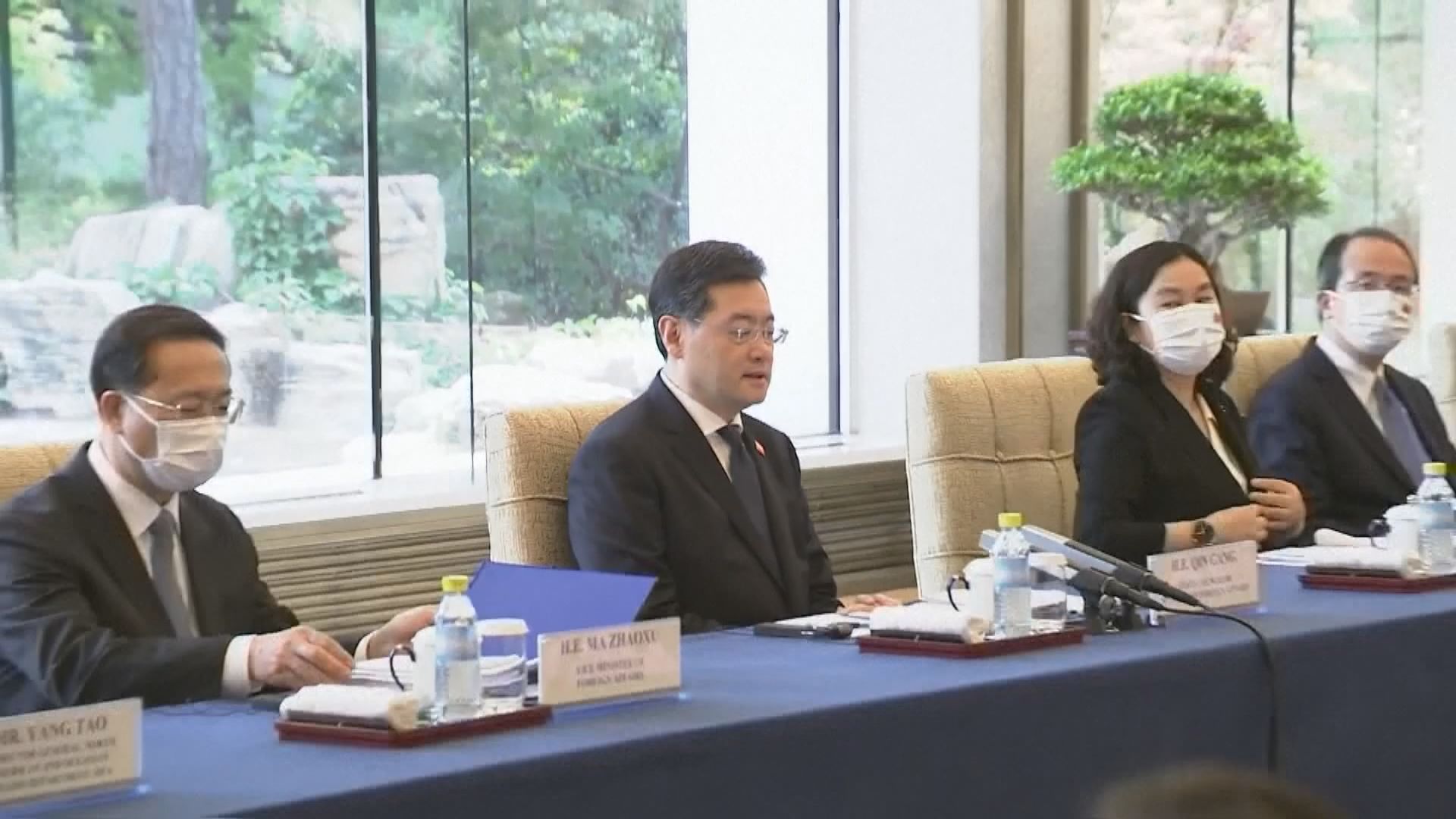 秦剛會見布林肯 秦剛指中美關係於最低谷