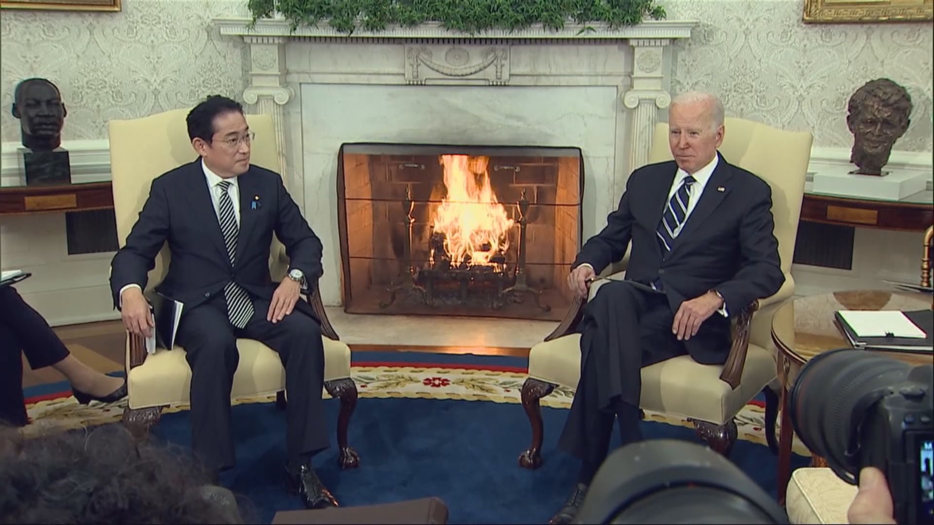 美國指美日領袖就對華出口半導體討論富有成效