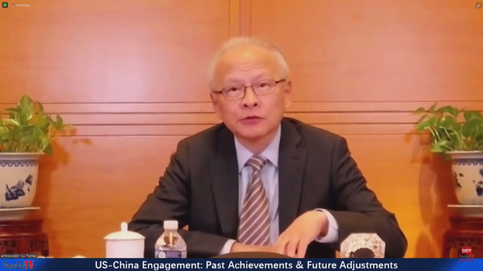 中國駐美大使：美國視中國為戰略對手是嚴重誤判