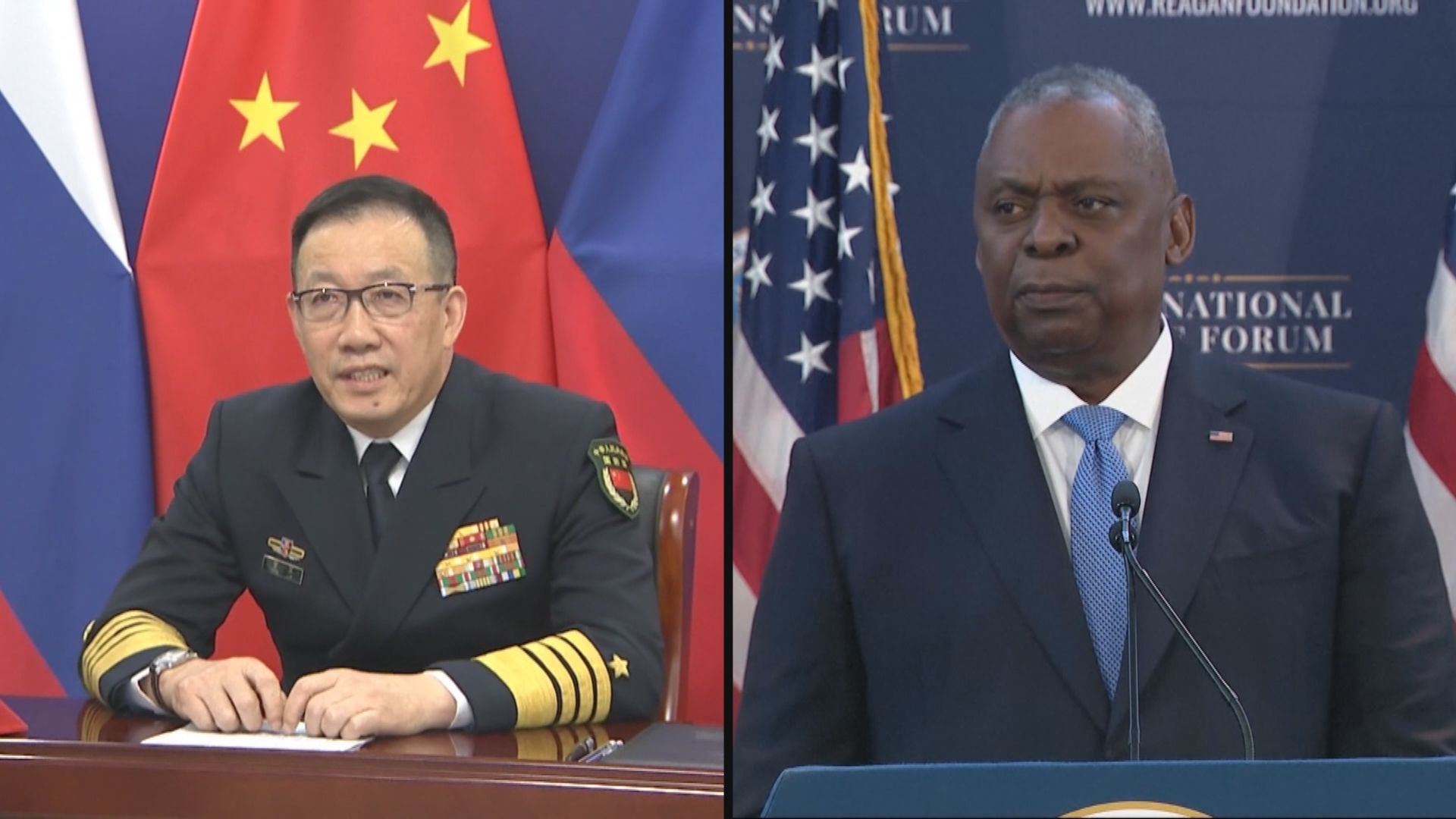 美國指奧斯汀將與董軍討論地區及全球安全問題