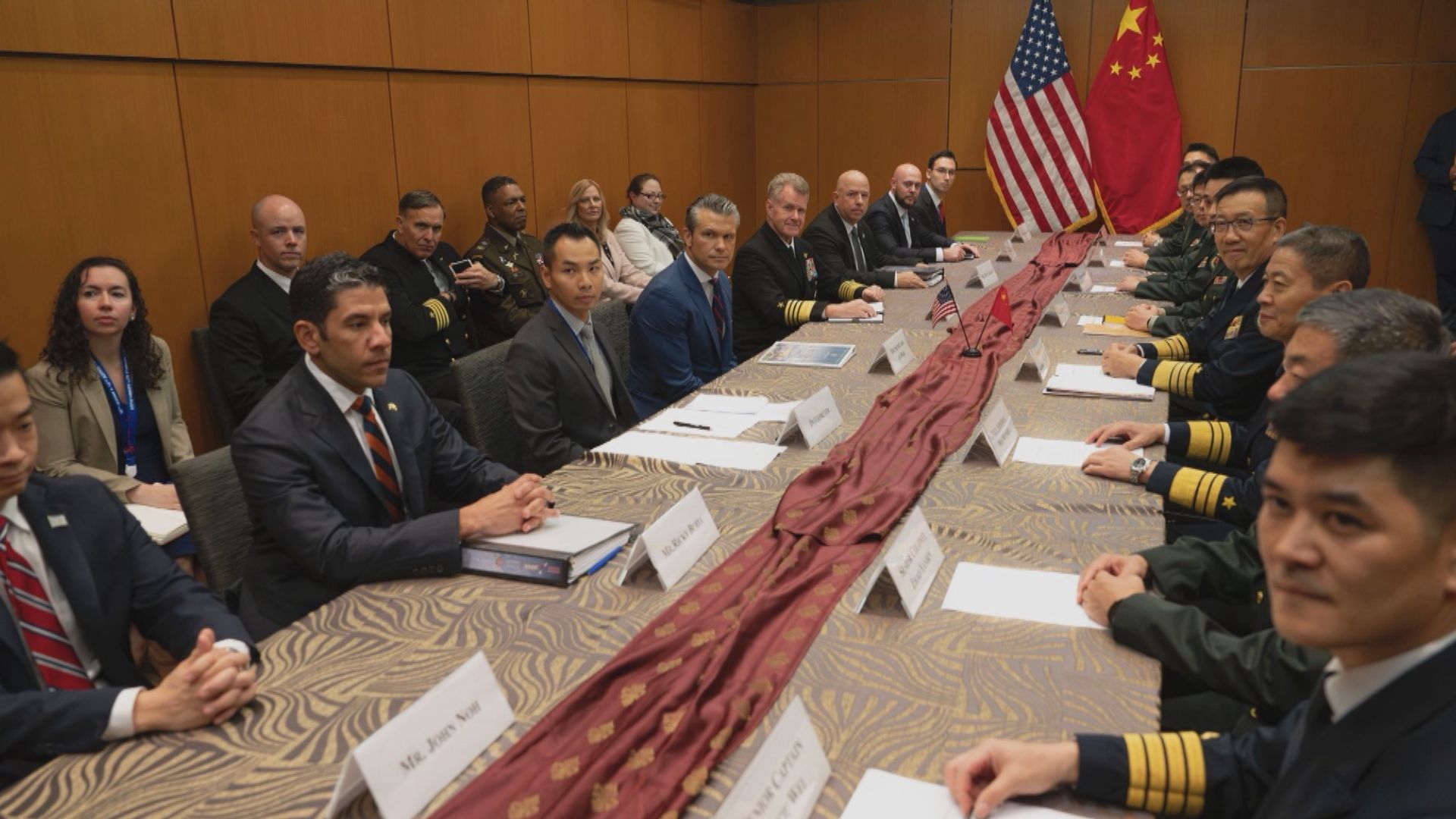 中美防長會談商南海、台灣　海格塞斯指會談良好、有建設性