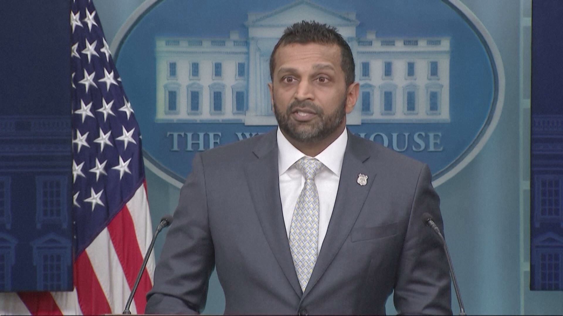 美國FBI局長帕特爾稱中國已同意阻止芬太尼相關化學物質計劃