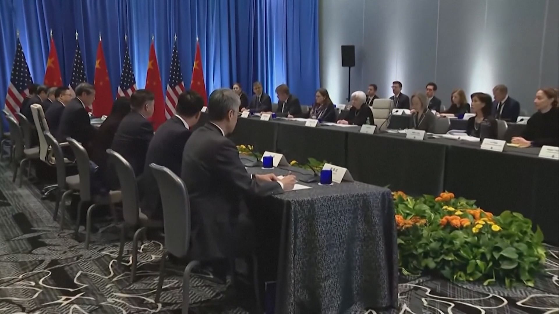 耶倫與何立峰會晤 討論兩國經貿問題