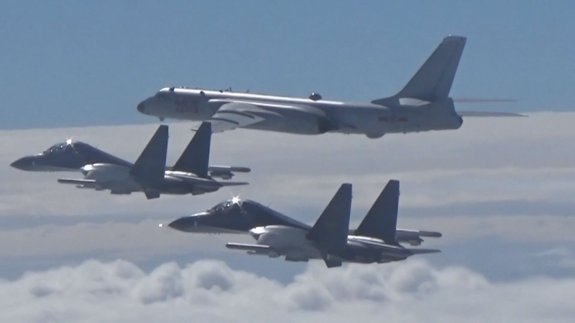 解放軍周四至周日將圍繞台灣六個地點進行重要軍事演訓行動