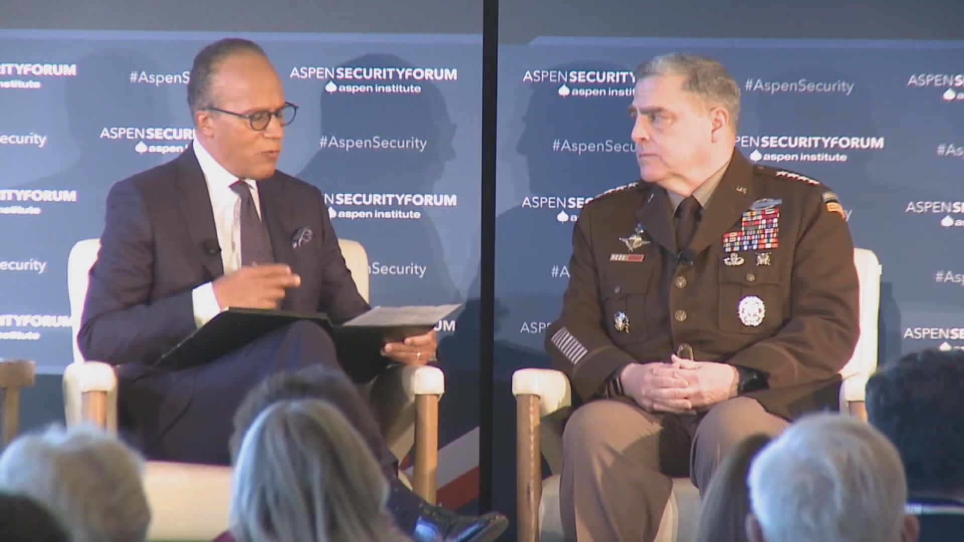 米利相信大陸不太可能短期內武力攻佔台灣