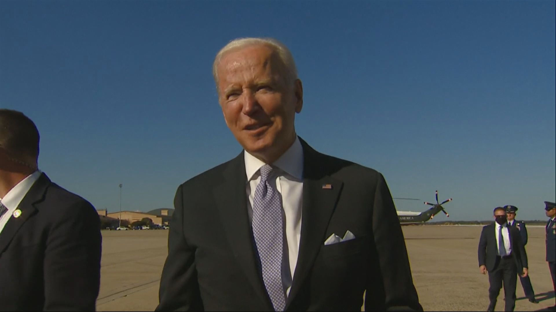 拜登對中國被指試射高超音速導彈表示關注