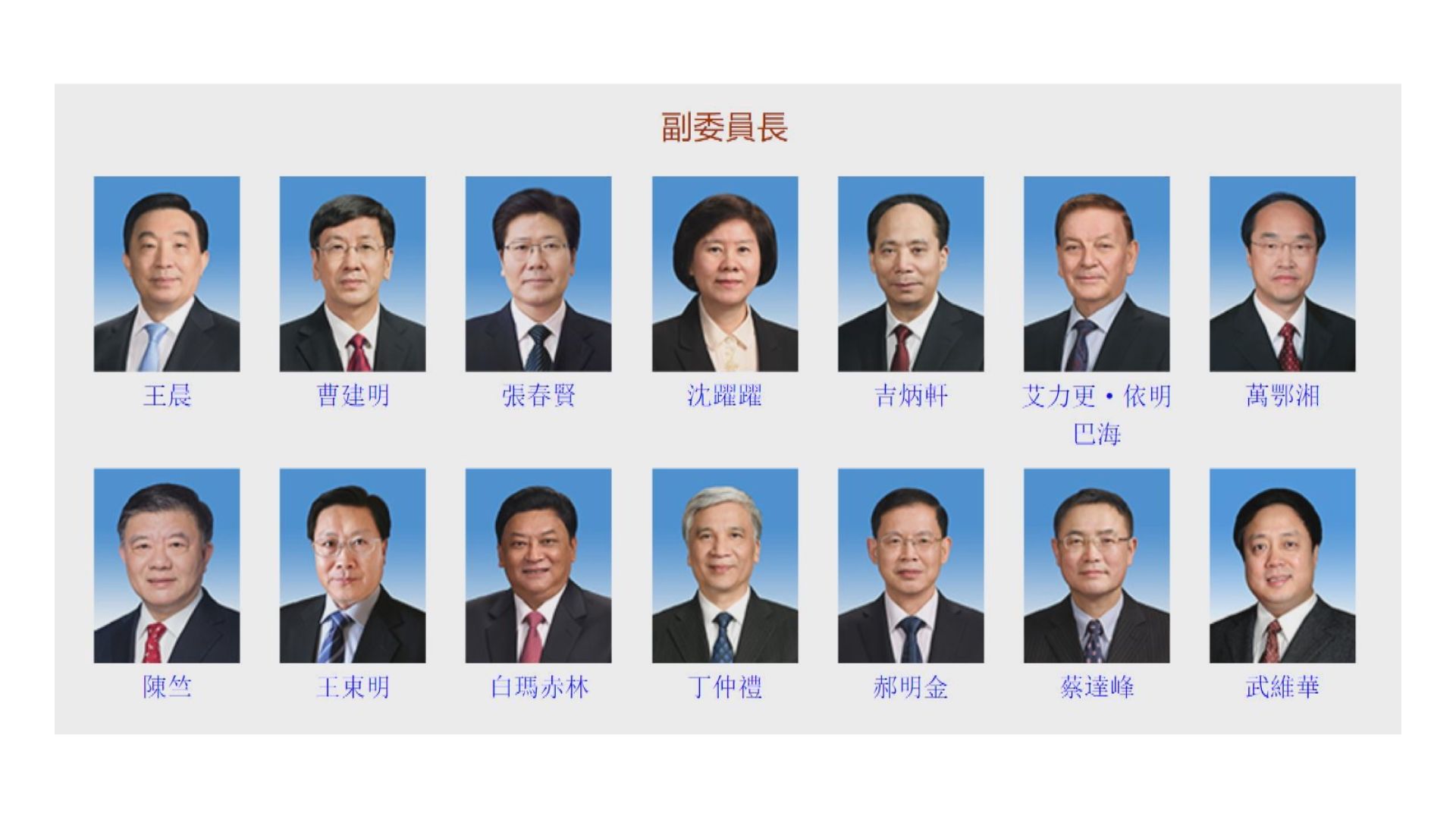 港議員被取消資格　美制裁14名人大常委會副委員長