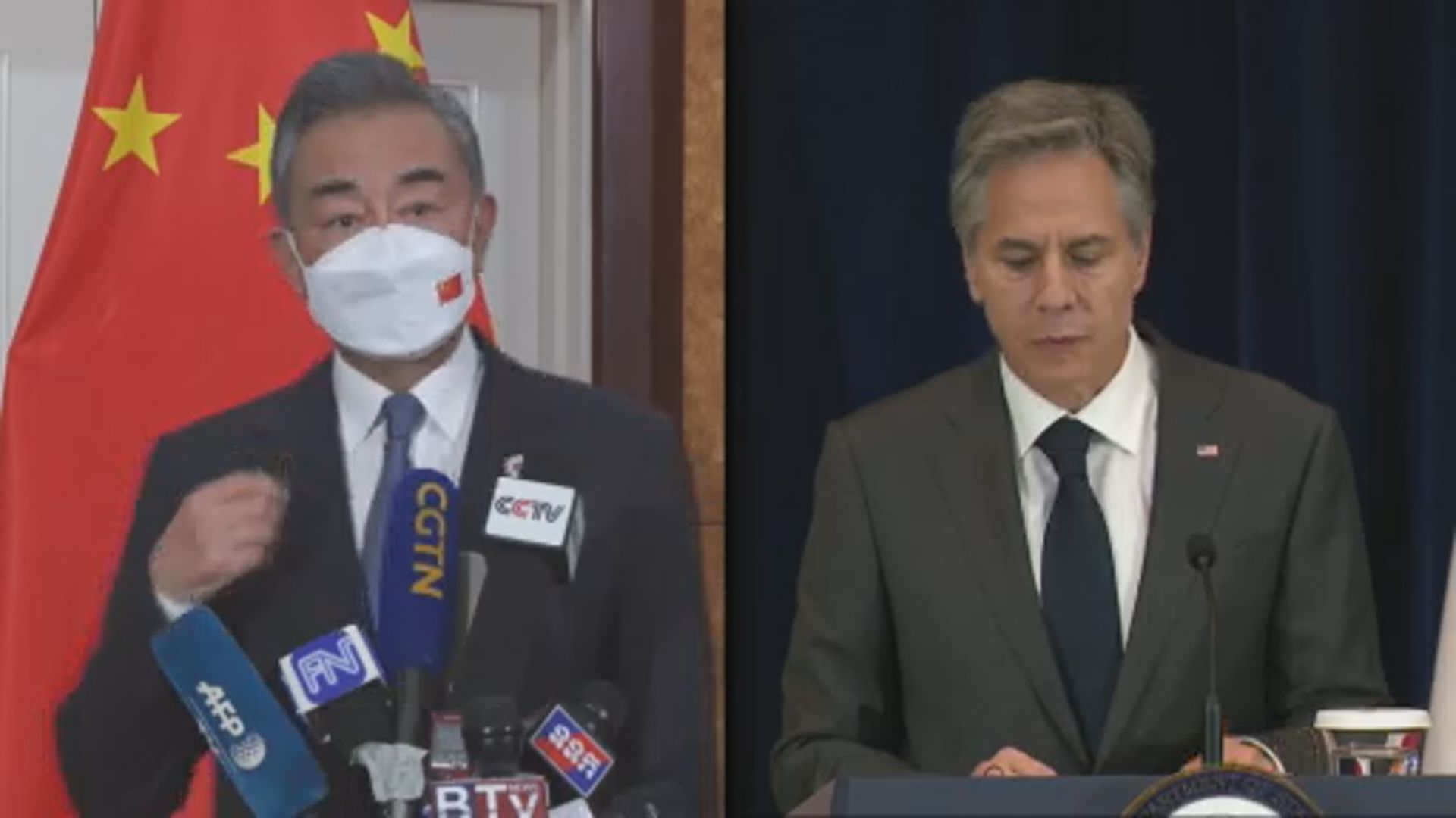 中美外長通電話　王毅：美方應停止對華遏制打壓