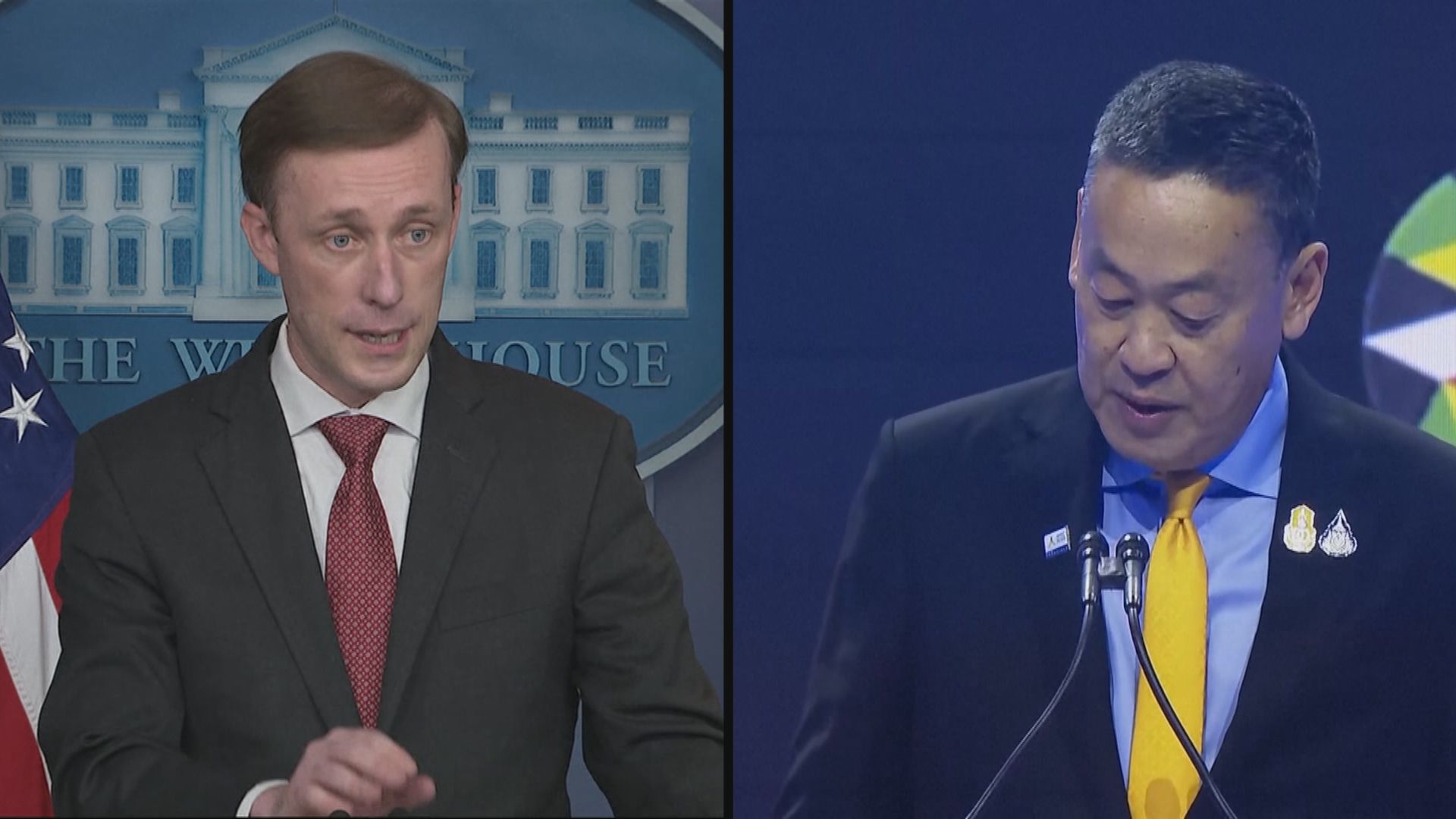 沙利文與泰國總理賽塔會面