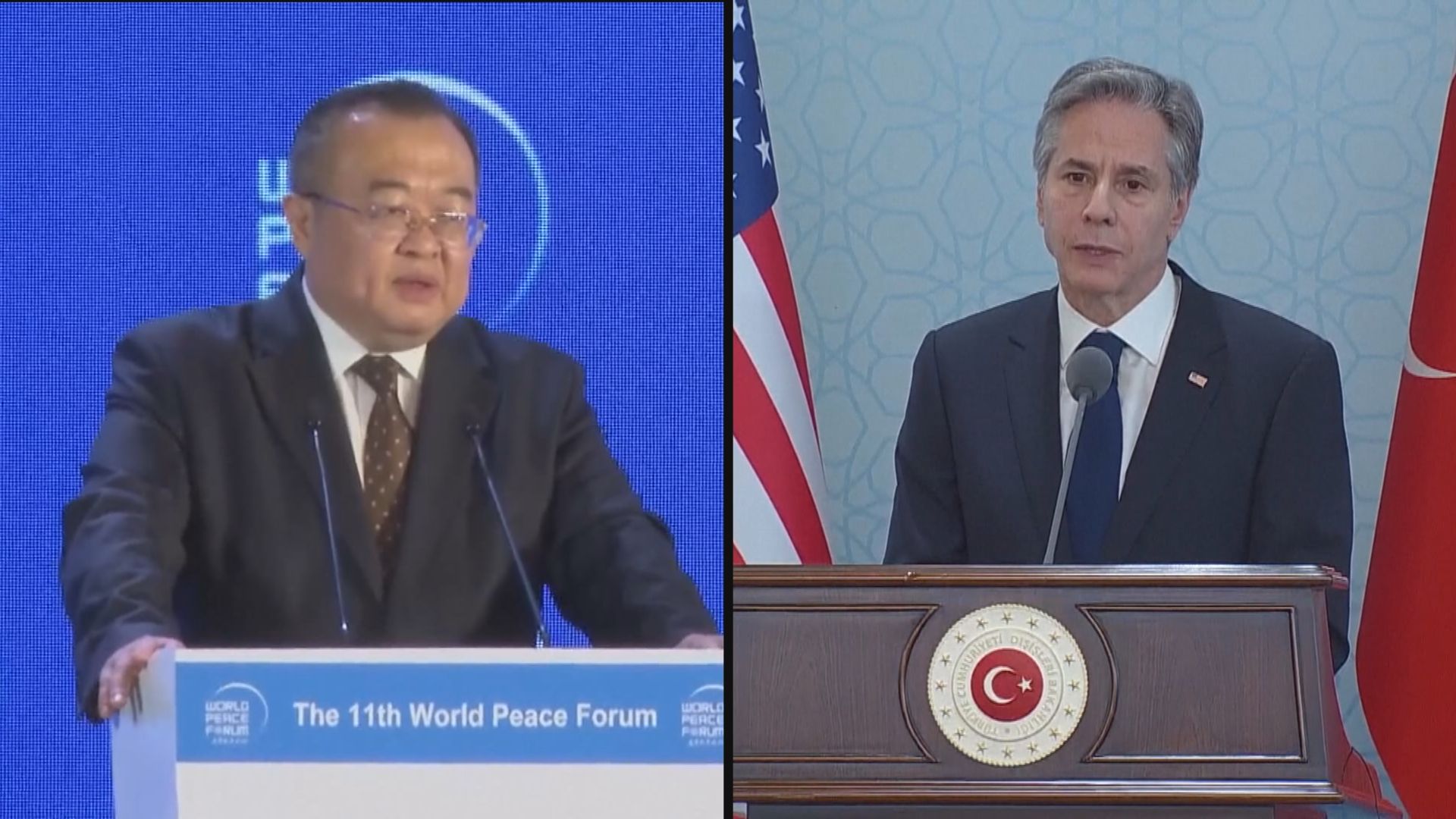 美國國務院公布：布林肯與劉建超本港時間今晚會晤