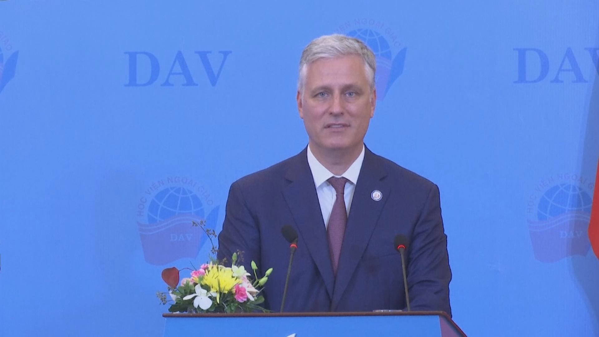 美官員稱對中國政策會繼續強硬