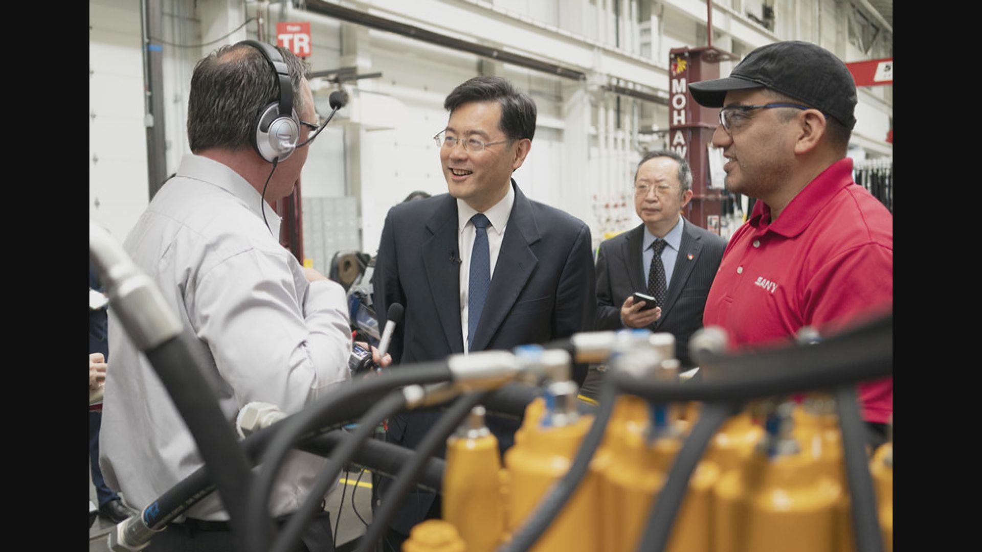 秦剛呼籲美國取消對華關稅