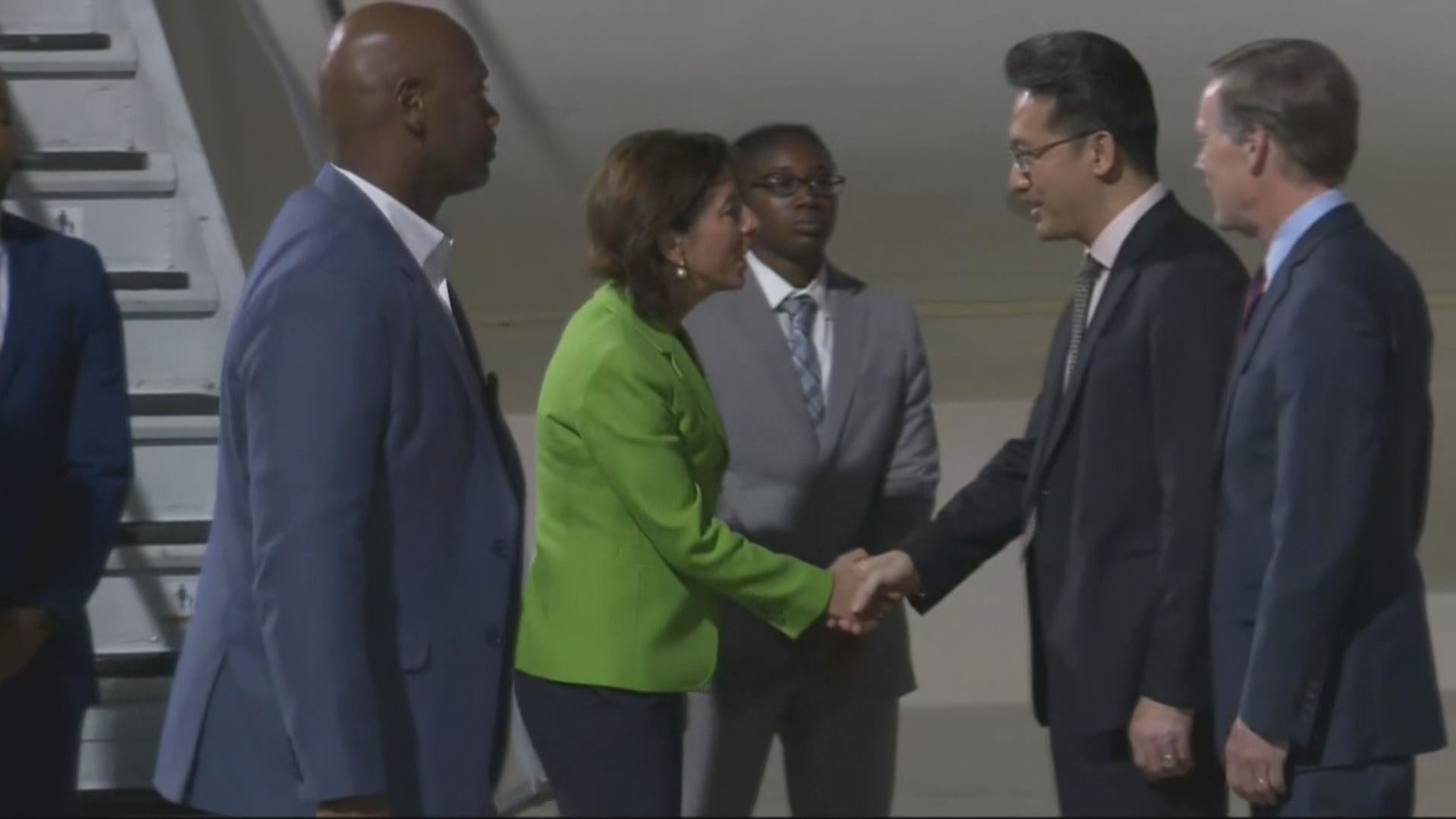 美國商務部長雷蒙多周日訪華