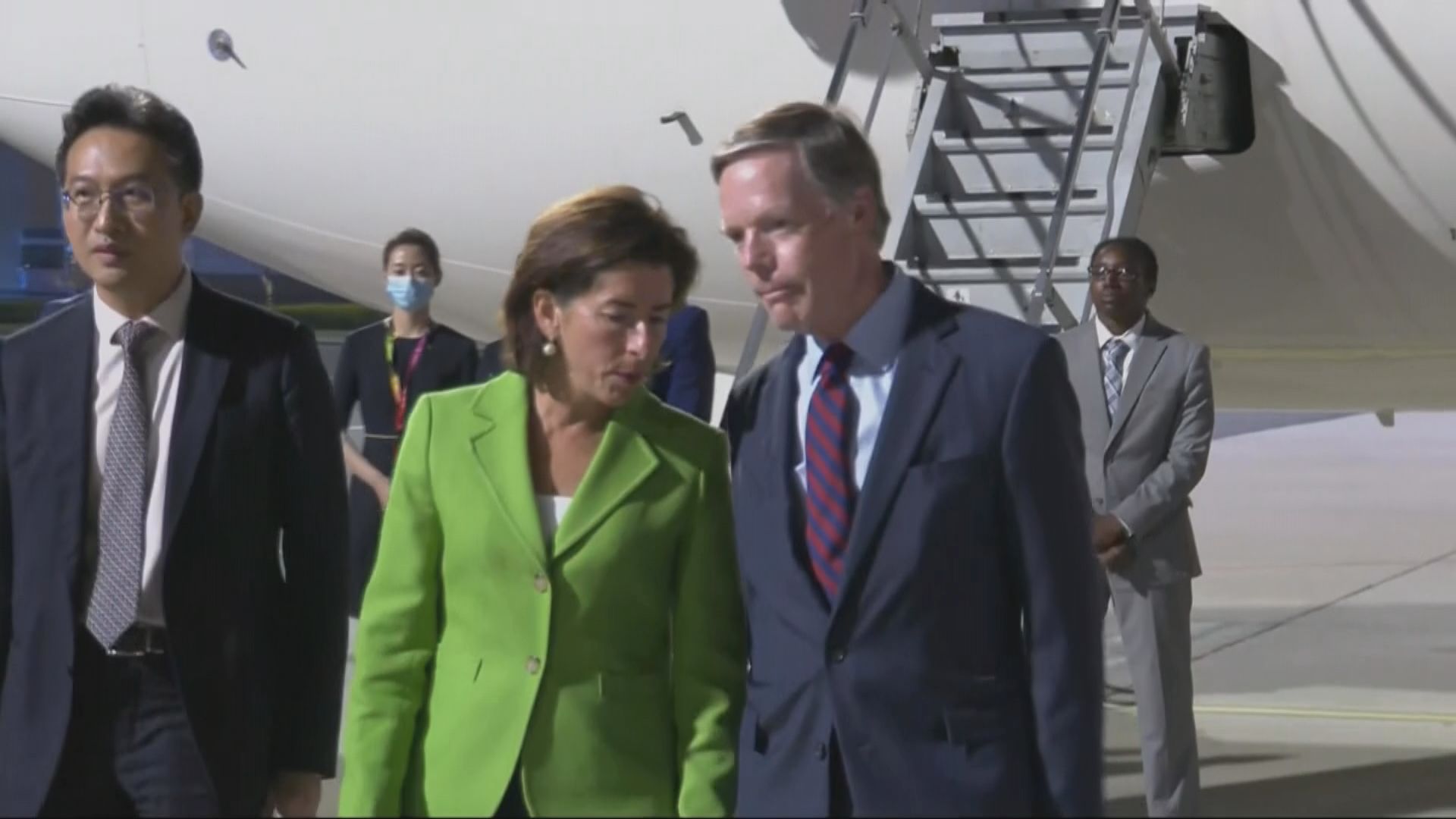 美國商務部長雷蒙多抵京訪華四日