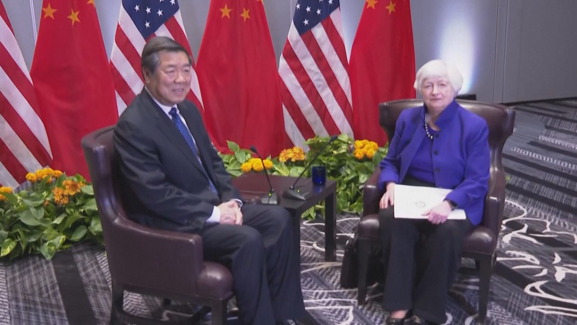 何立峰與耶倫會面結束 強調不尋求經濟脫鈎