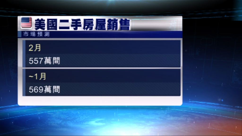 美國本周將公布多項樓市數據