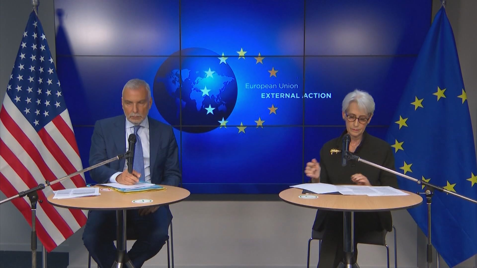 美國歐盟舉行中國問題對話　重申台海和平穩定重要性