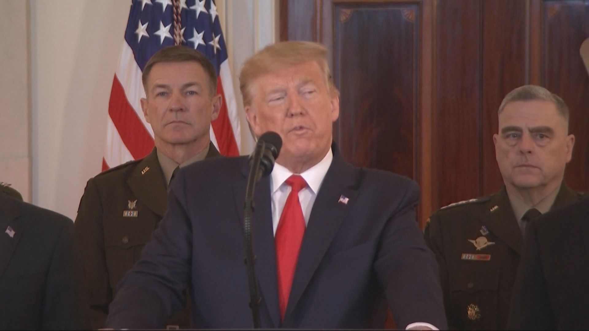 特朗普：將對伊朗實施強力經濟制裁