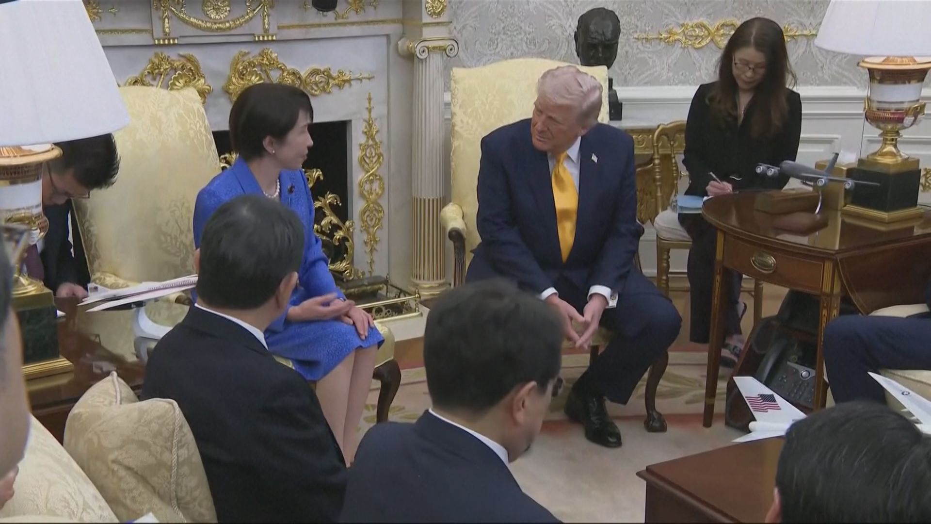 高市早苗訪美　與特朗普會面