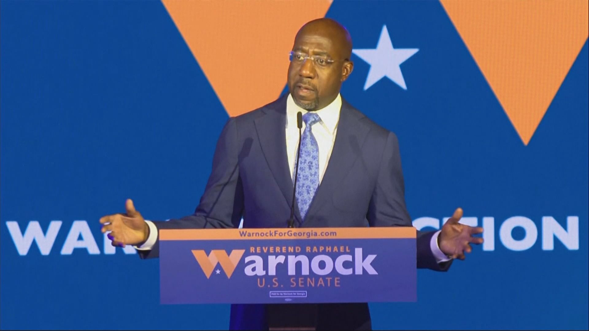 美國中期選舉　佐治亞州參議員選須進行次輪投票