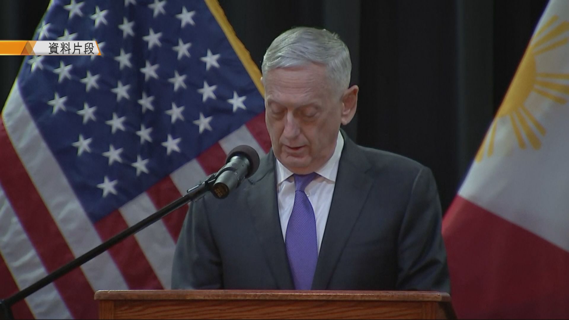 馬蒂斯指美韓將縮小「鷂鷹」聯合軍演規模