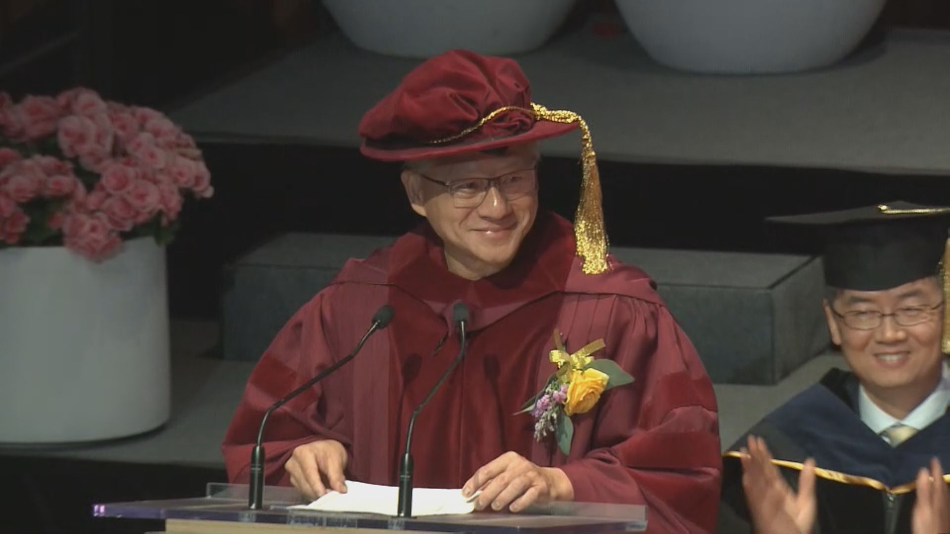 被問中美貿易戰會否影響人工智能發展　黃仁勳：未來發展不會停止