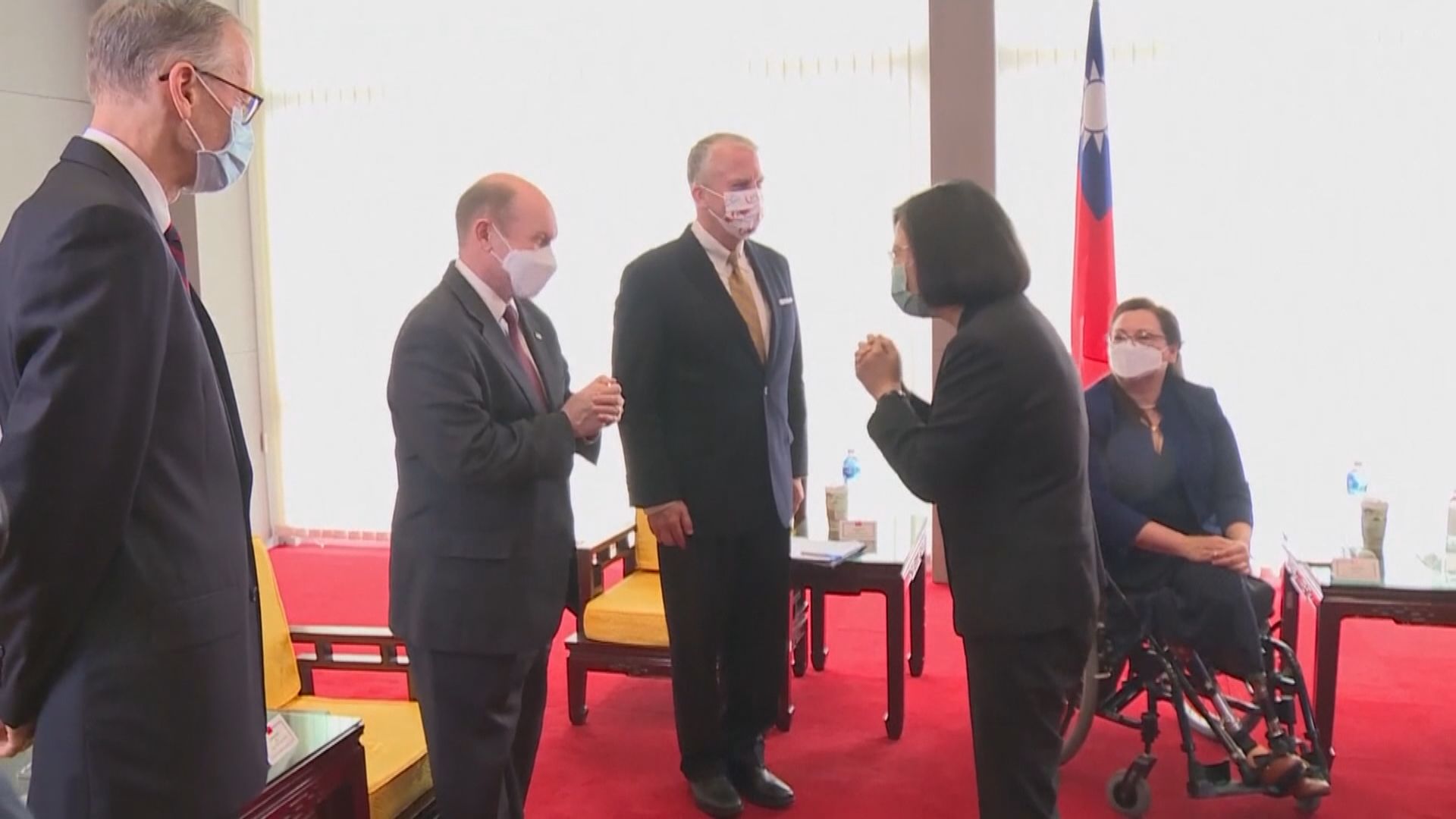 北京就美國國會議員坐軍機到台訪問提嚴正交涉