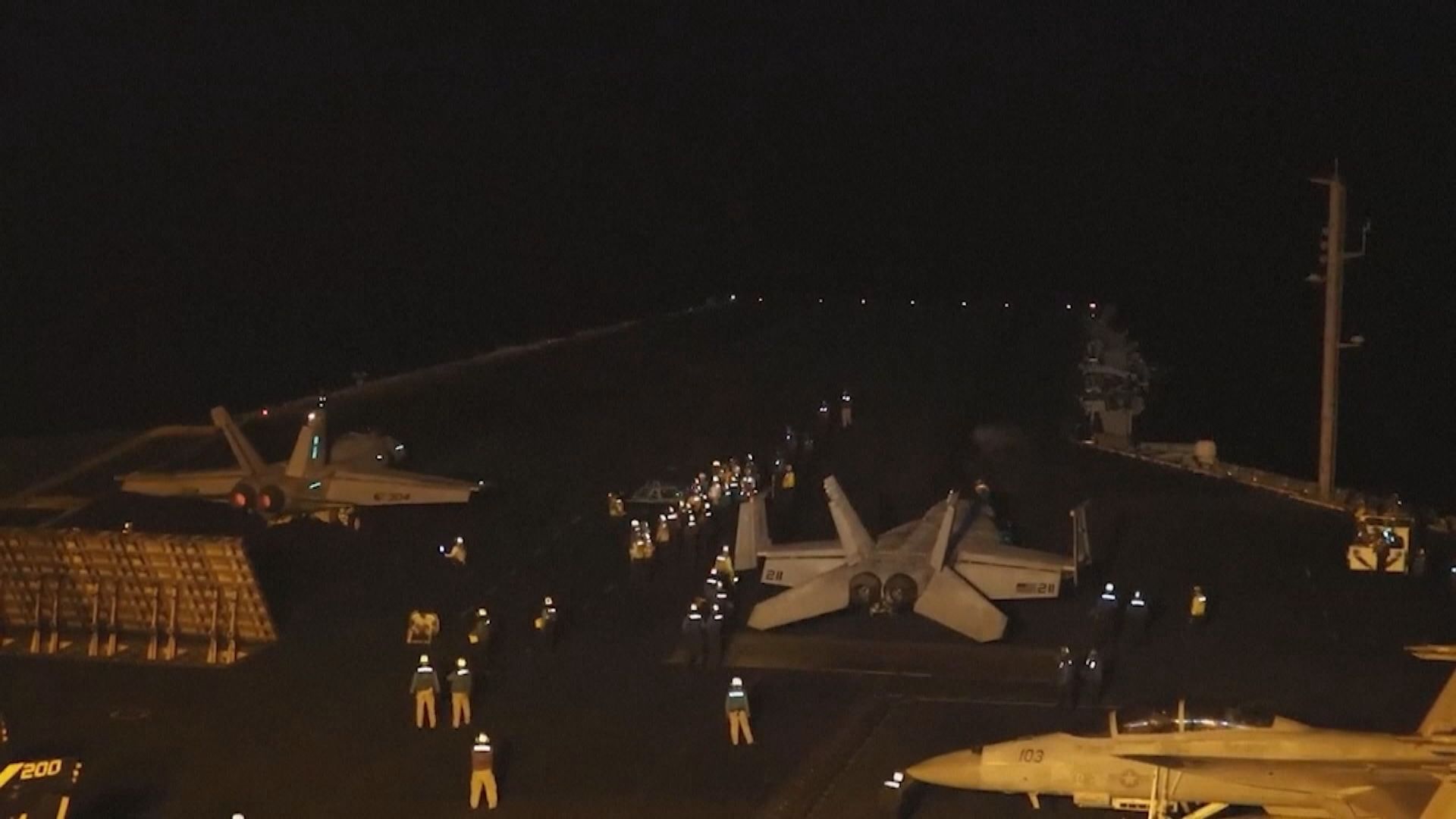 美英聯軍介入中東衝突 狂攻也門胡塞武裝回應紅海商船遇襲