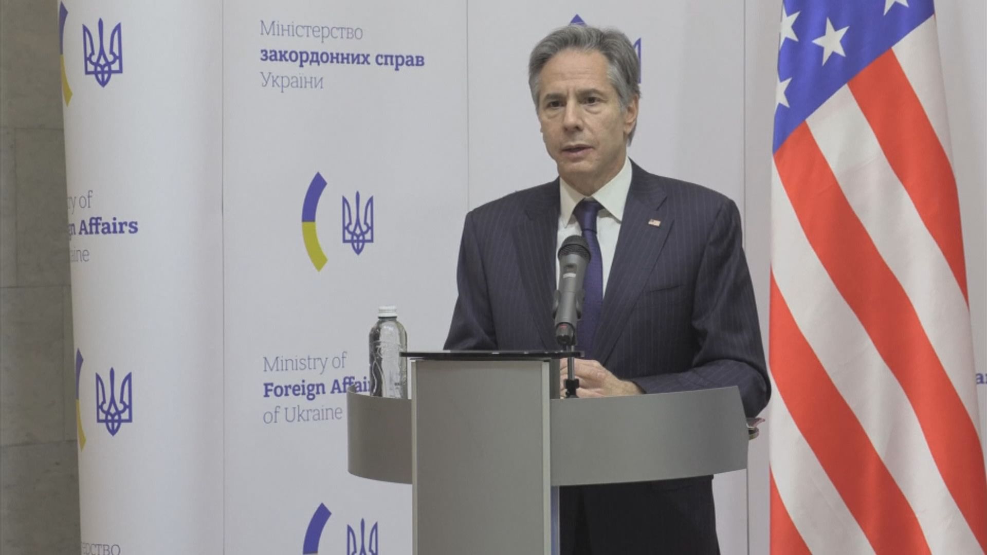 布林肯到訪烏克蘭　警告俄羅斯若發動攻擊將受嚴厲制裁