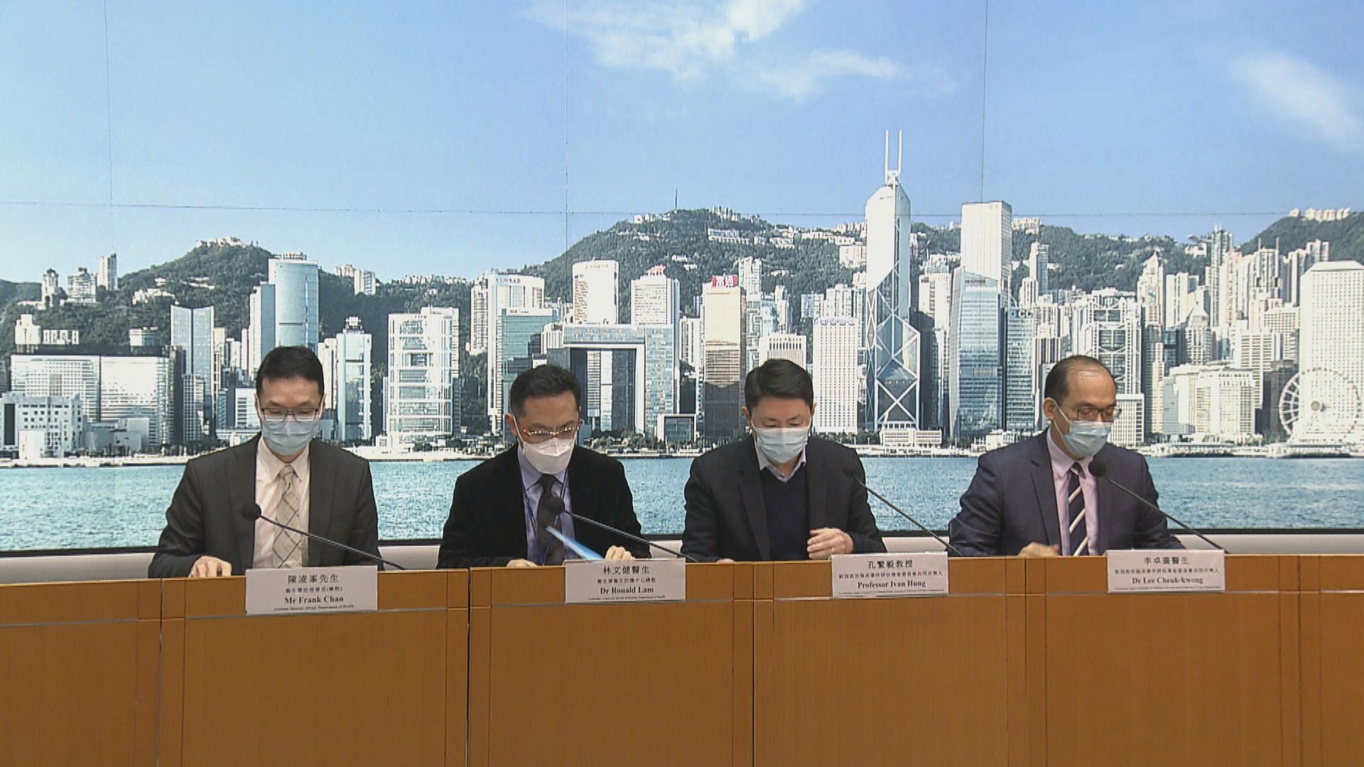 專家委員會認為一死兩危殆個案與打疫苗無關