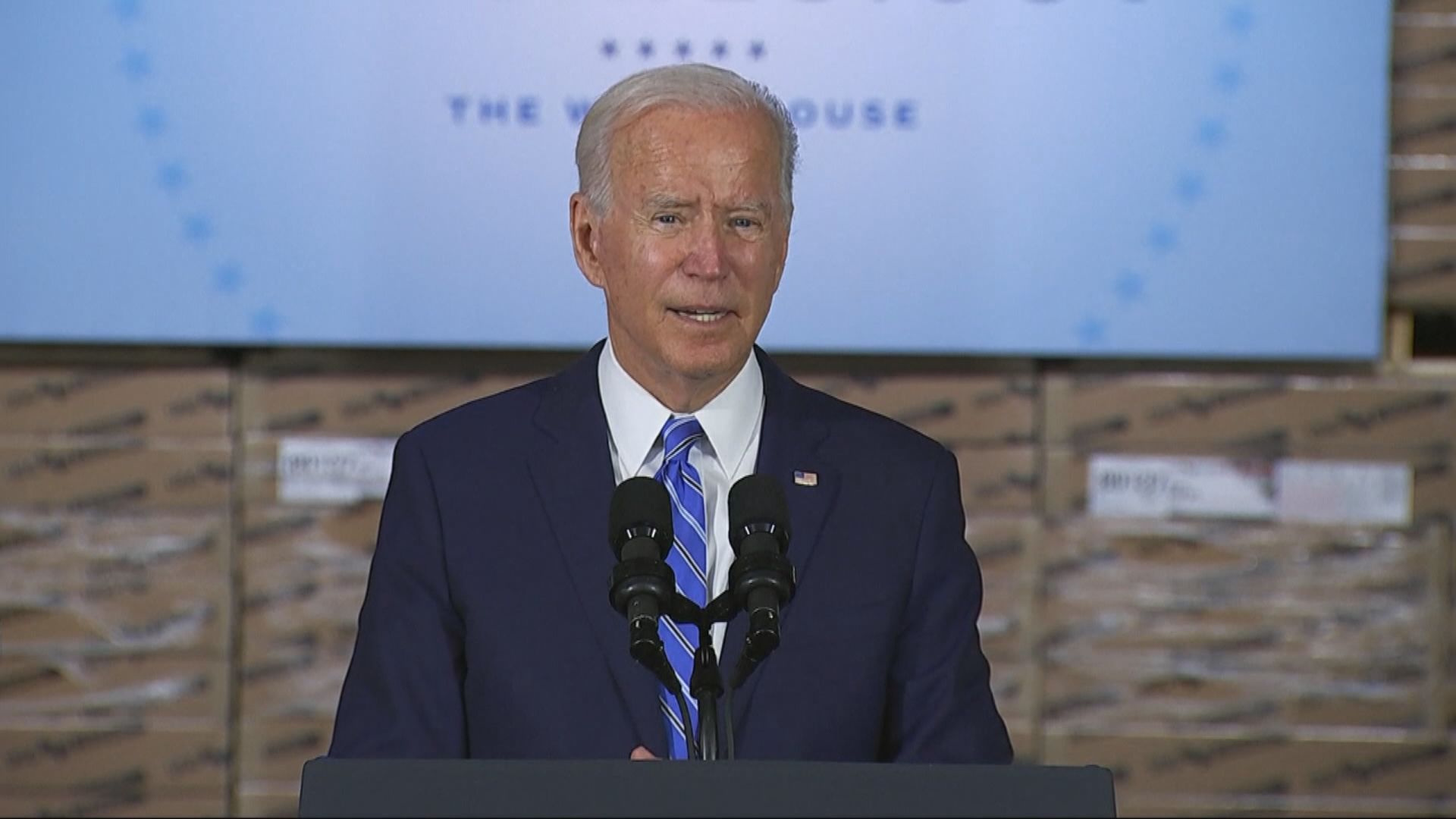 拜登籲更多美國企業強制員工接種疫苗