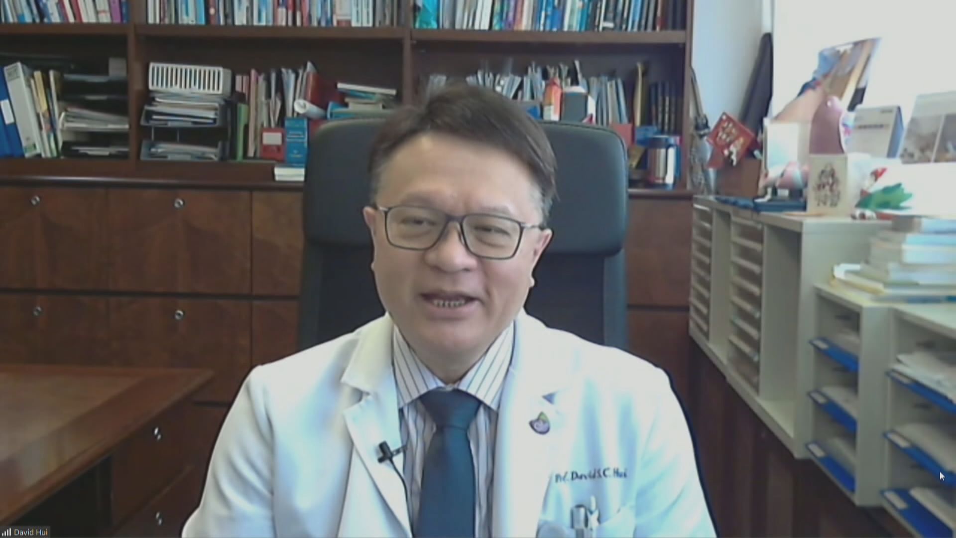 許樹昌估計四人接種科興疫苗後不適與疫苗無關