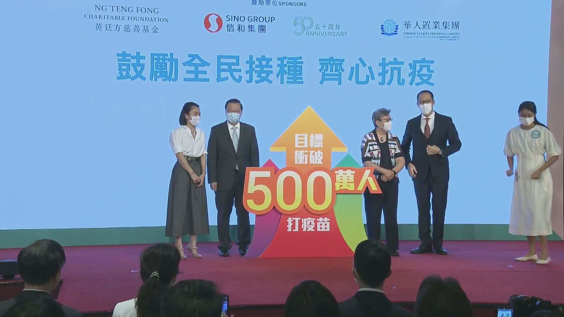 信和與華置疫苗抽獎活動公布凱匯單位得獎者