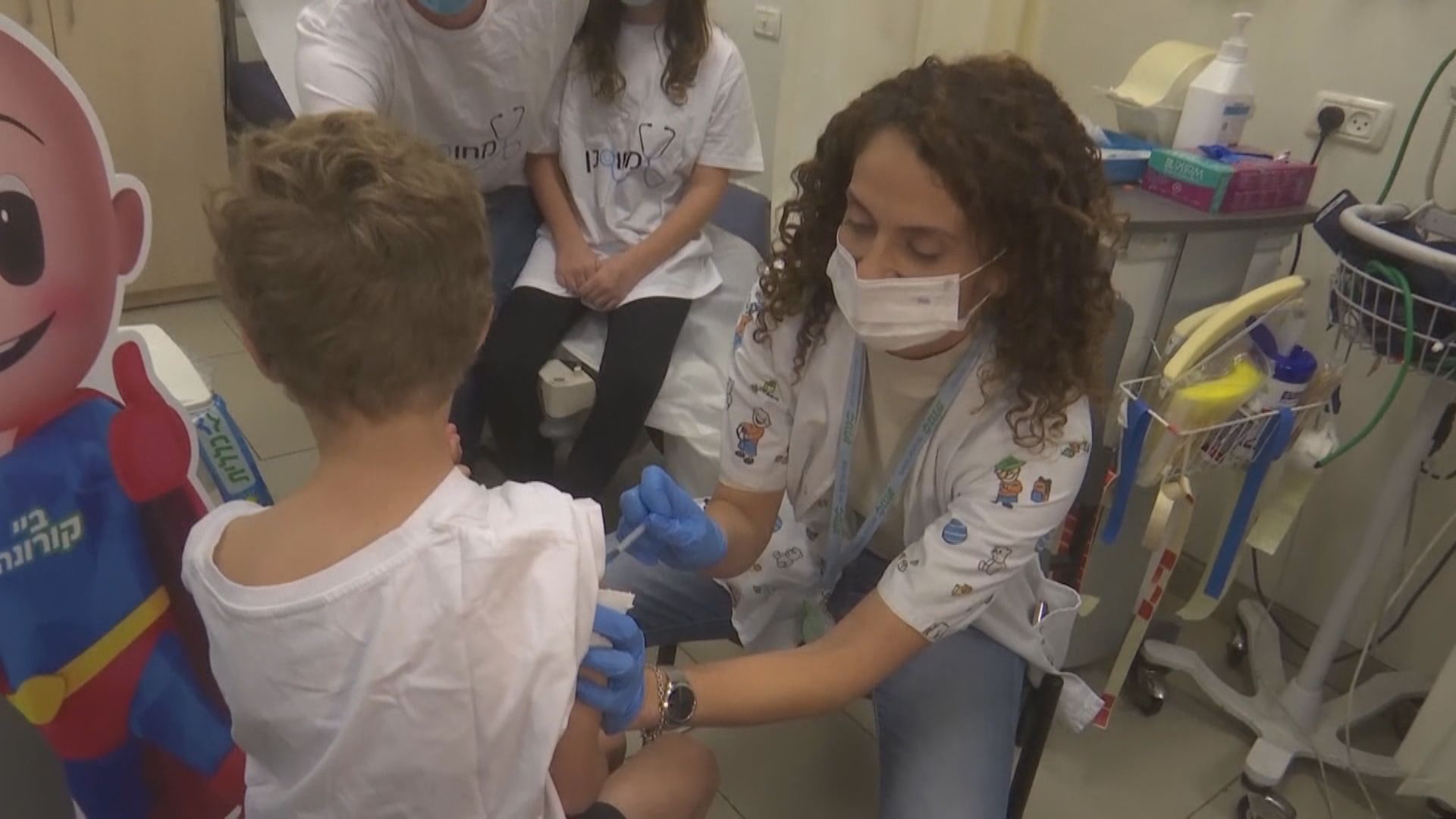 以色列開始為5至11歲兒童接種輝瑞疫苗