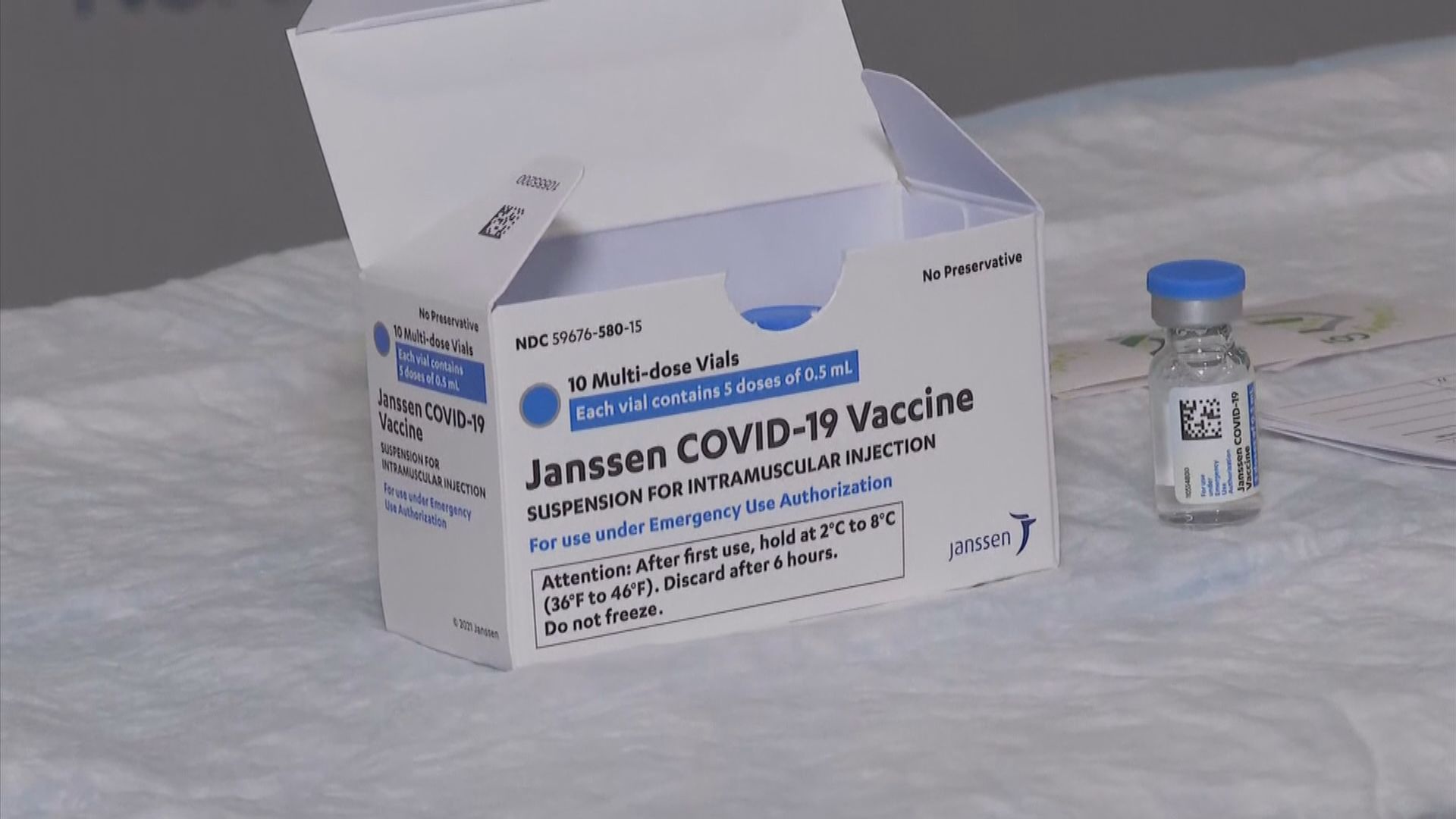 美國接種疫苗人數減少　大量強生疫苗將過期