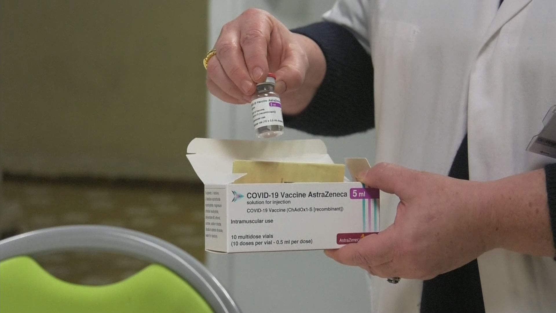 日本批准為四十歲或以上人士接種阿斯利康疫苗