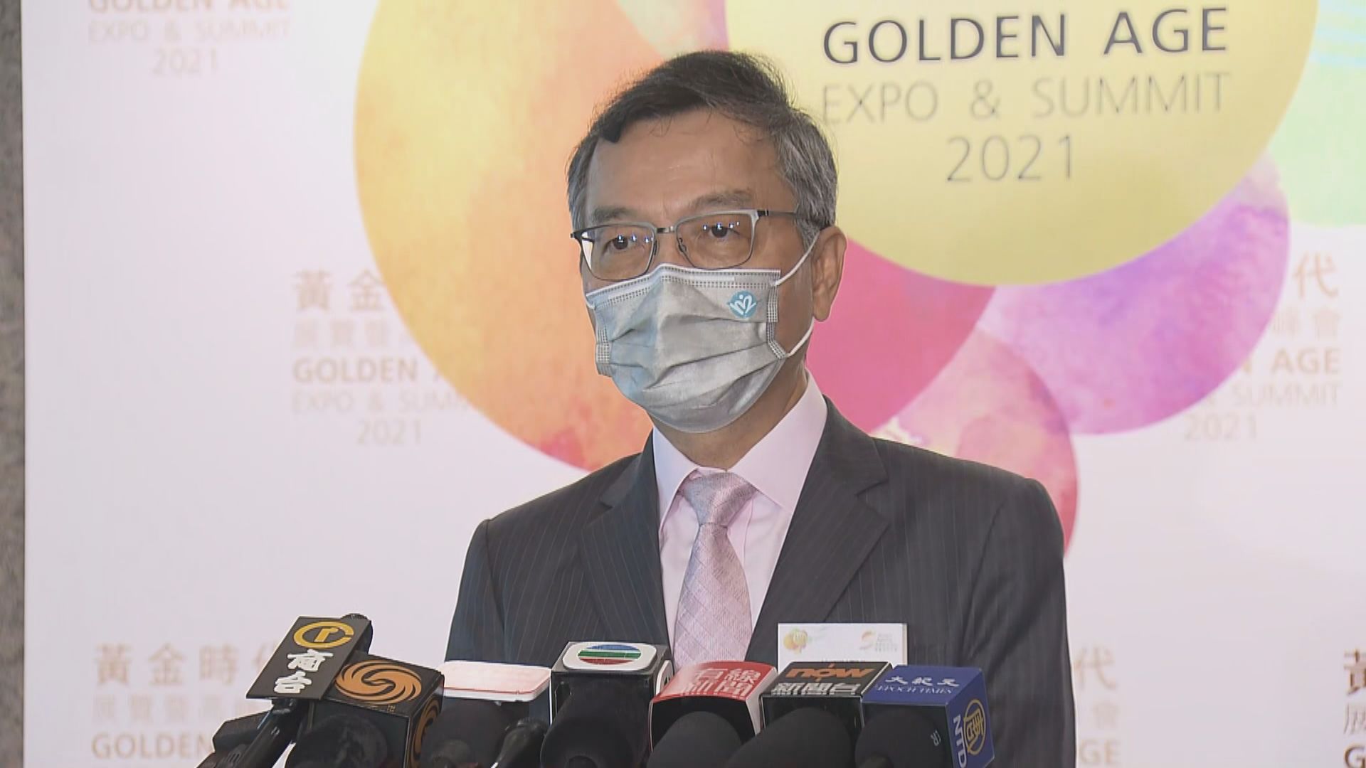 林正財建議派外展隊到長者聚集點說服接種疫苗