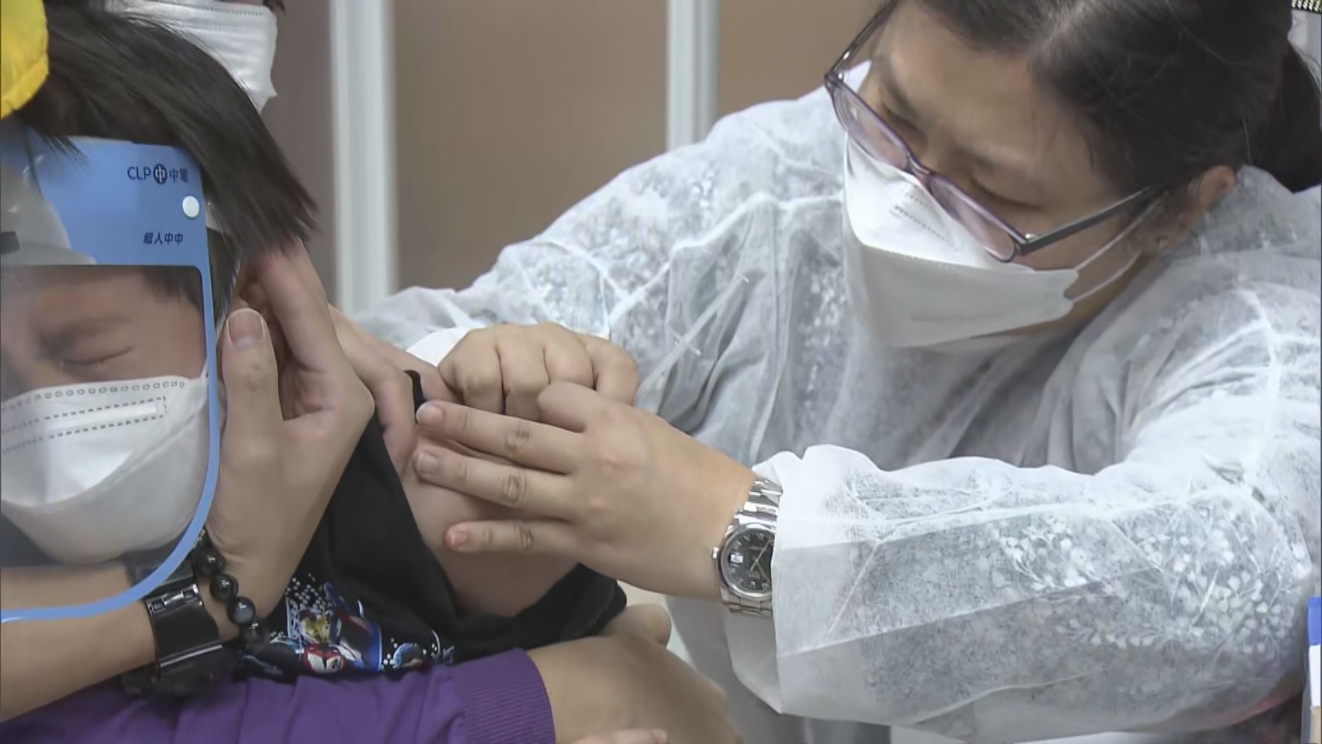 聶德權：逾四成3至11歲兒童已打第一針