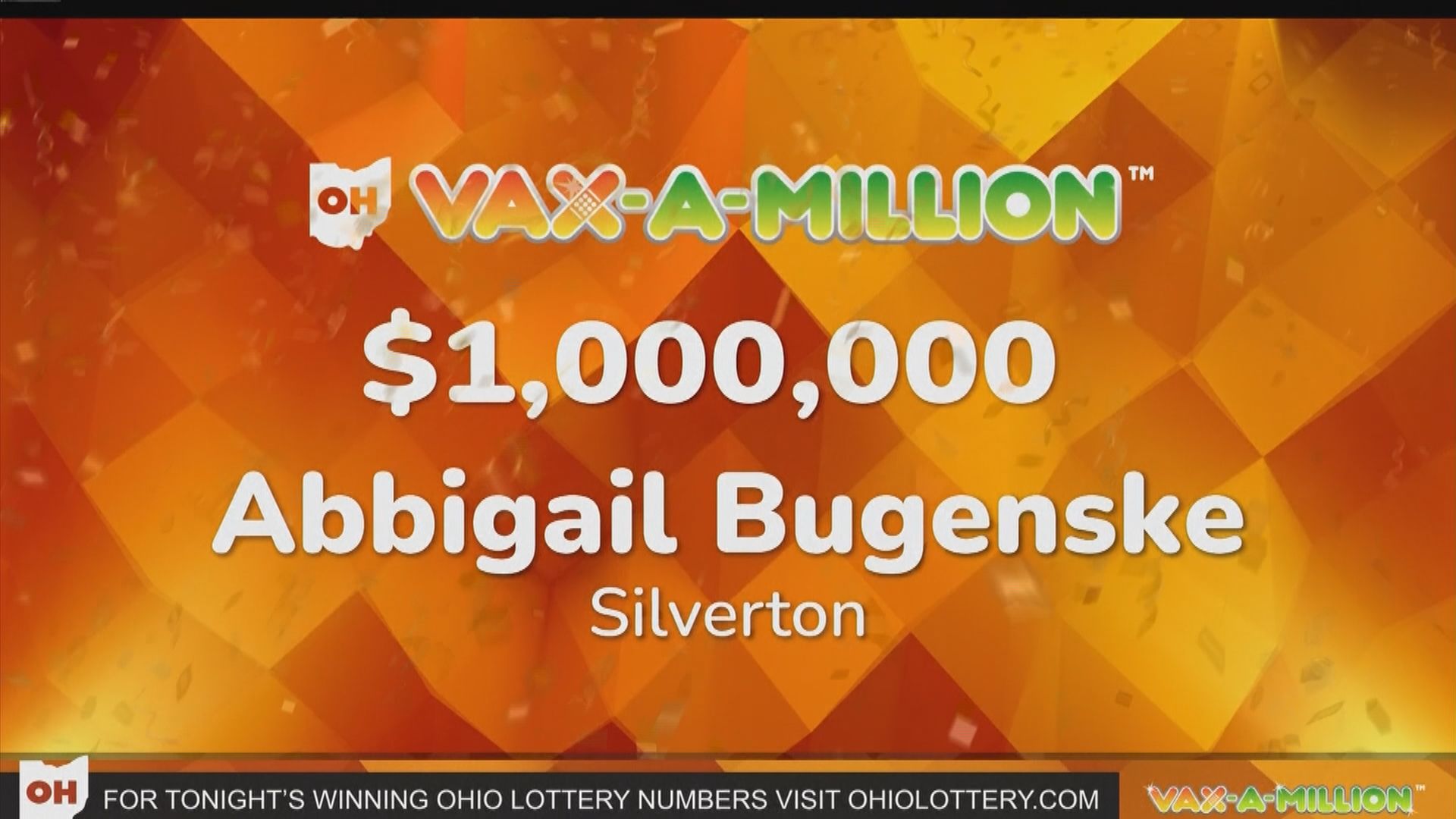 美首名接種新冠疫苗得百萬獎金得主出爐