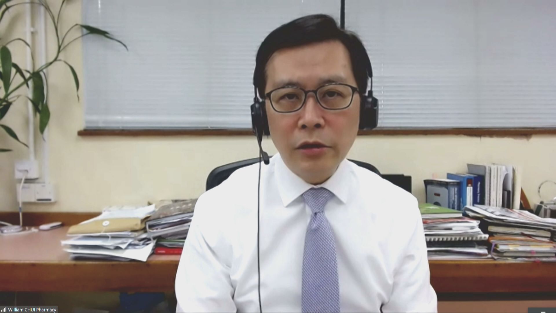 崔俊明：接種第二針復必泰疫苗　身體反應較大