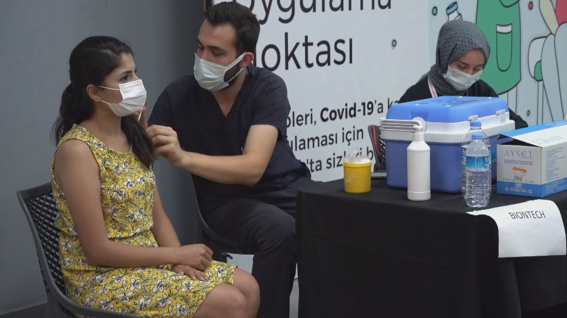 土耳其50歲或以上民眾可預約接種第三劑疫苗