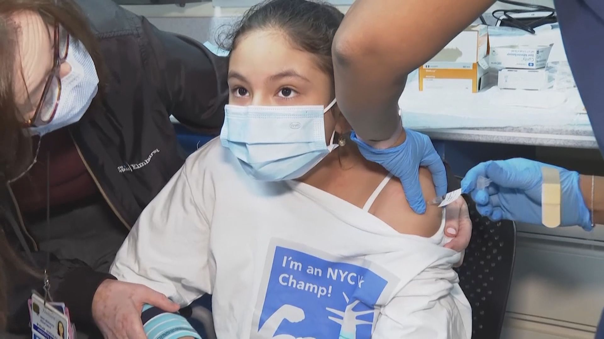 美國藥管局批准5至11歲兒童接種輝瑞疫苗加強劑