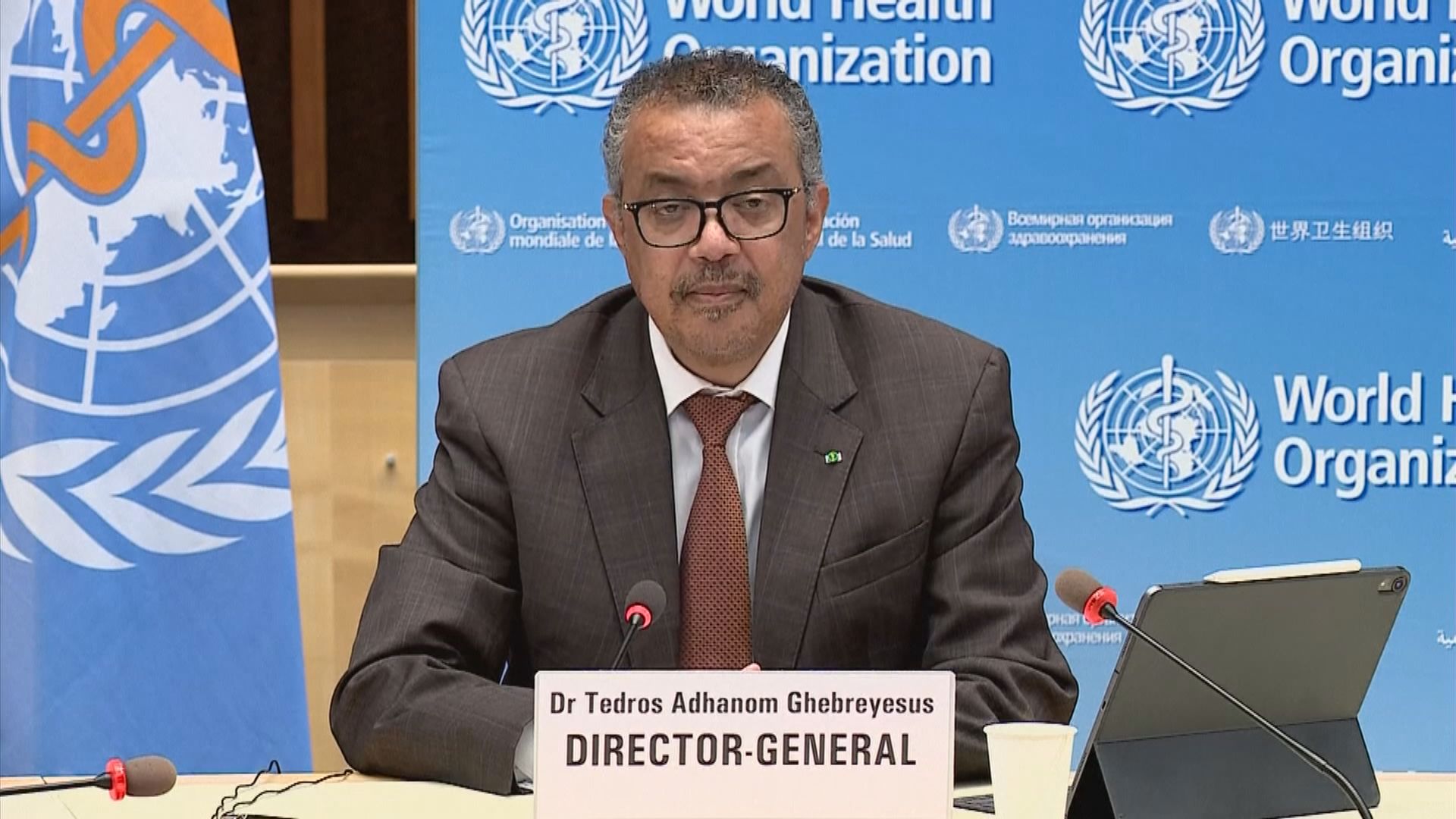 譚德塞籲各國年底前避免為民眾注射加強劑