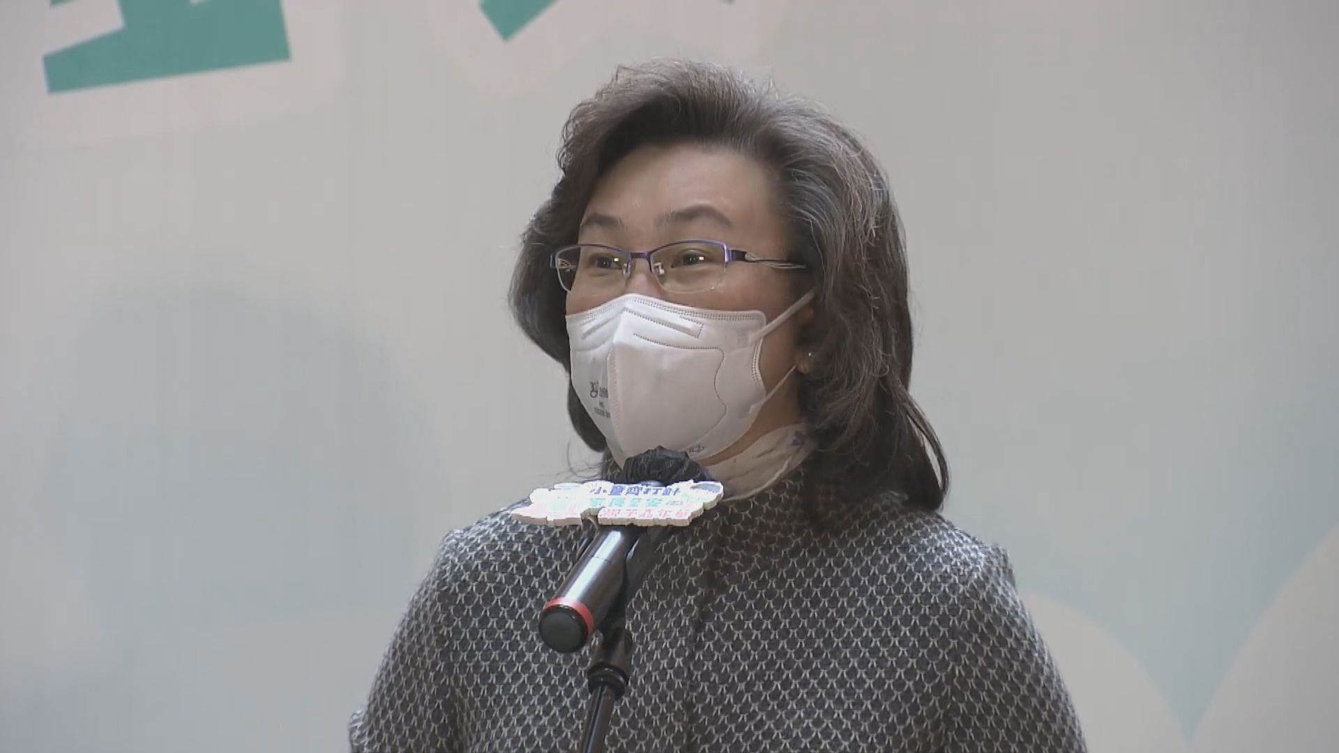 楊何蓓茵：再有確診兒童離世令人難過，籲家長帶小朋友打針