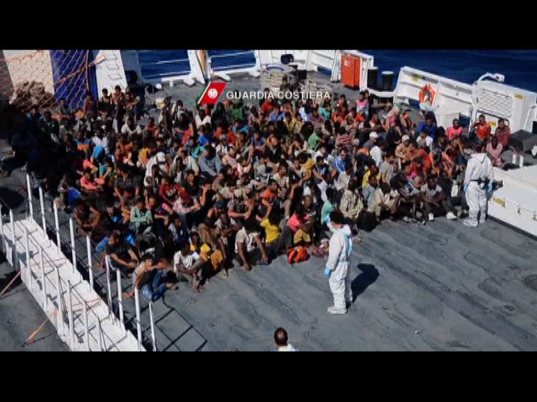 大量難民繼續湧入意大利及希臘