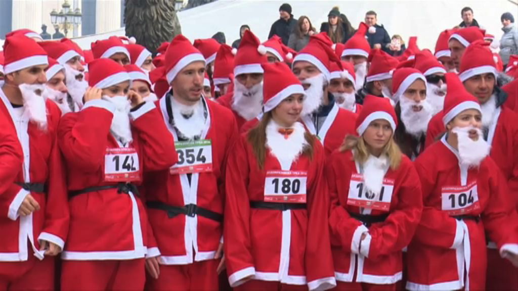 世界各地舉行不同活動慶祝聖誕