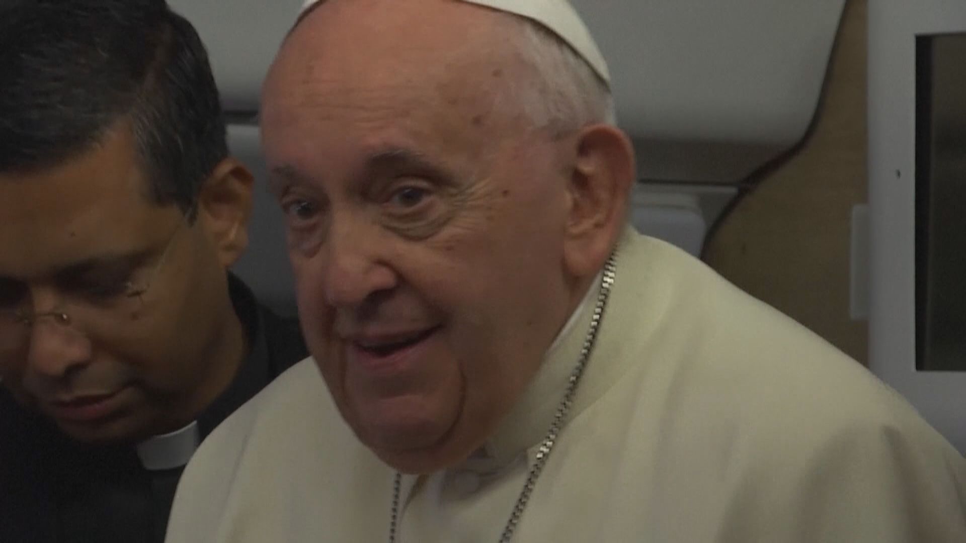 教宗指梵中關係良好惟仍有工作要做