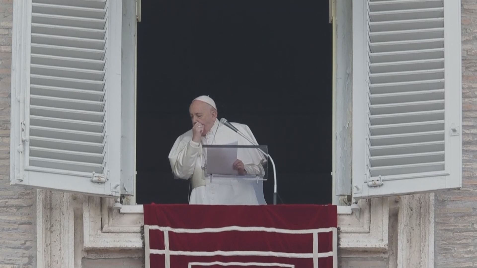 報道指教宗並無感染新型冠狀病毒