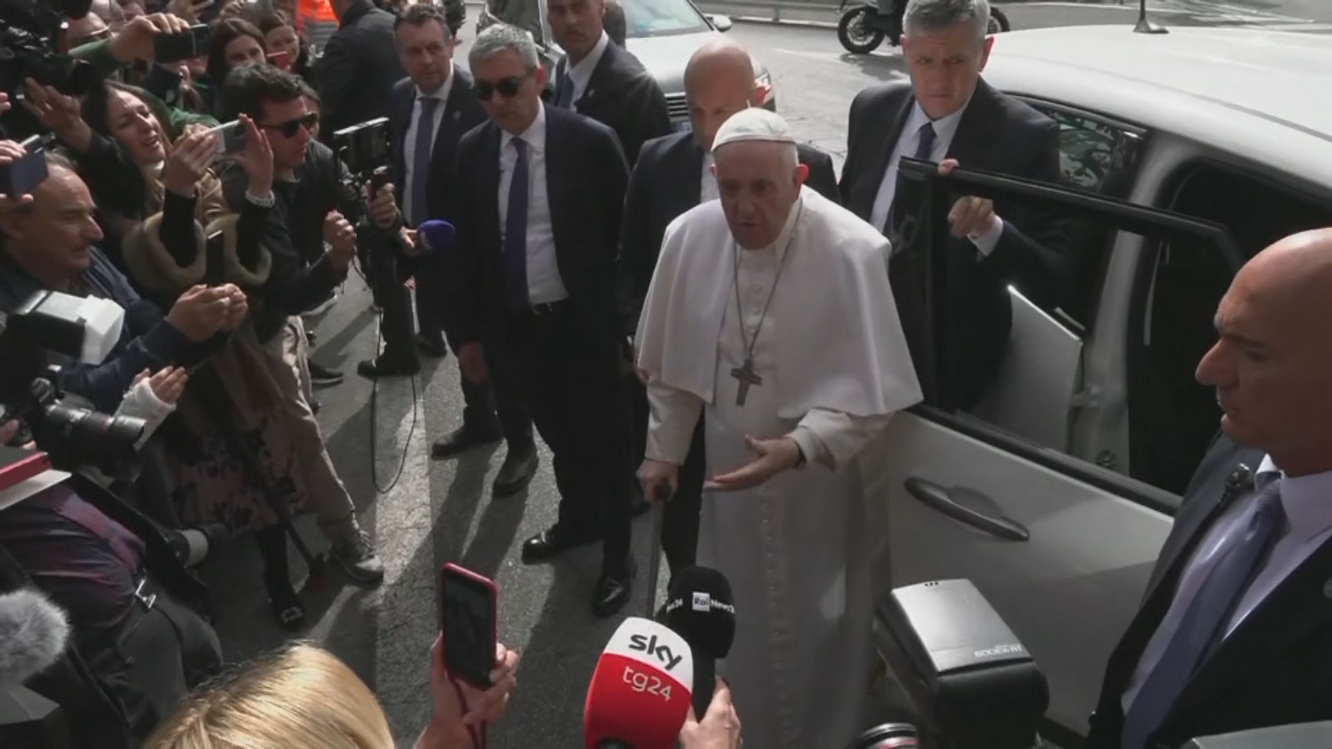 教宗方濟各出院返回梵蒂岡　周日將主持聖枝主日彌撒