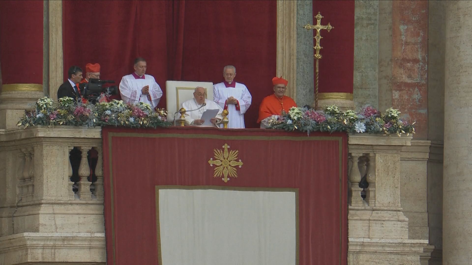 教宗方濟各發表聖誕文告 批評軍工企業助長軍事衝突